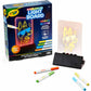 Crayola - Multi - Color Light Board | Bright Markers or Washable Window Markers are compatible with this board | Requires 3 AAA batteries (not included), ages 6 & up. - Marah Kids