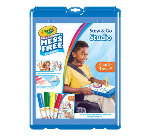 Color Wonder Mess Free Stow & Go Travel Kit - Marah Kids