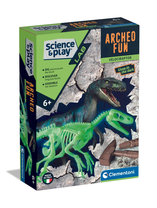 CLEMENTONI CLEMENTONITONI ARCHEOFUN VELOCIRAPTOR - Marah Kids