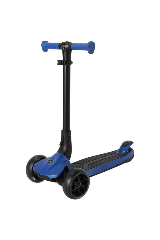 Lamborghini 3 - Wheel Kids Scooter With Adjustable Height - Blue - Marah Kids