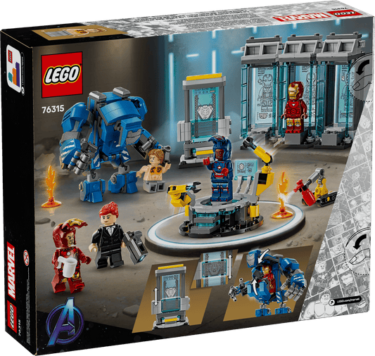 Lego - Iron Man's Laboratory: Hall of Armor