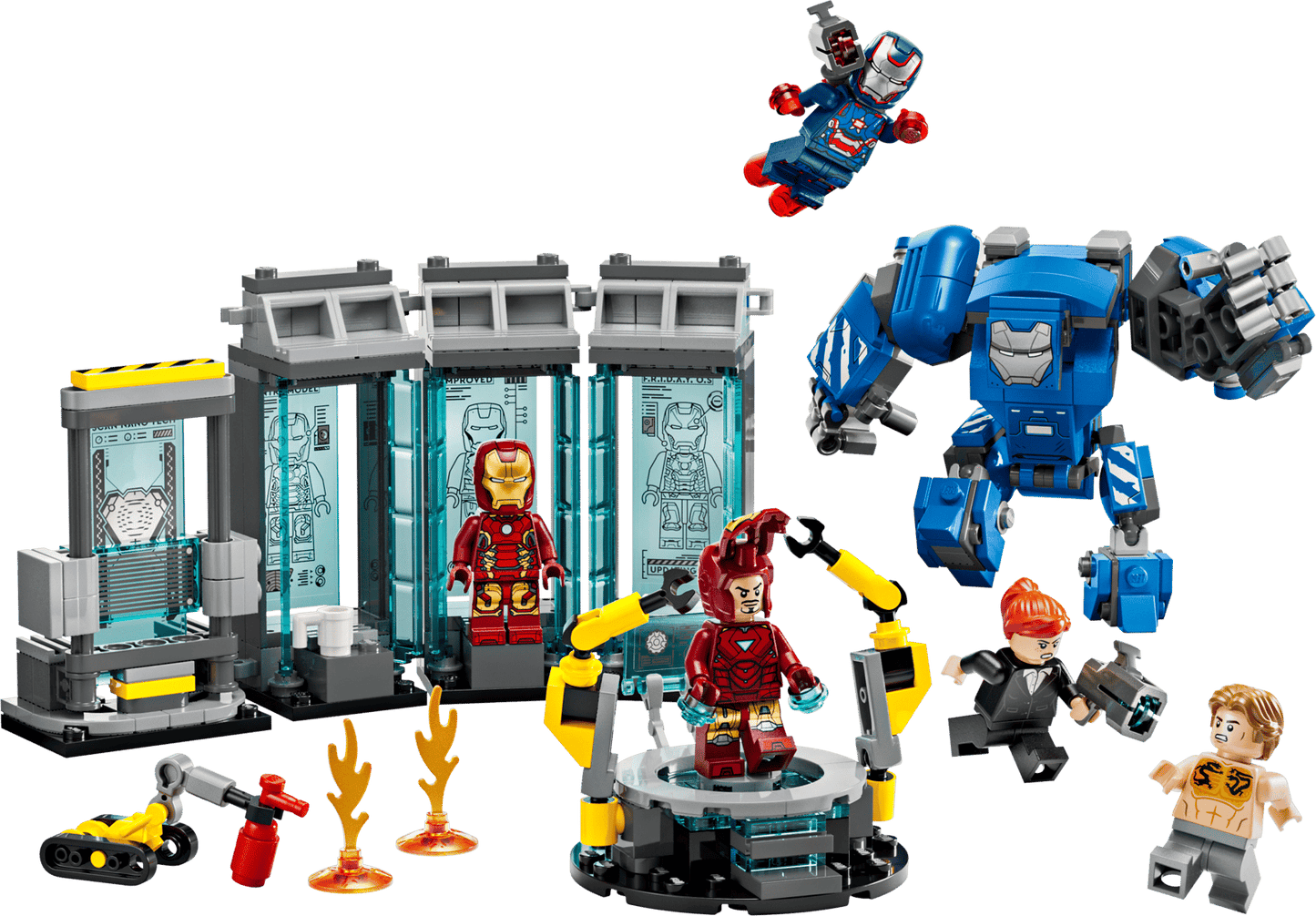 Lego - Iron Man's Laboratory: Hall of Armor