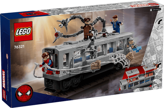 Lego - Spider-Man vs. Doc Ock Subway Train Scene