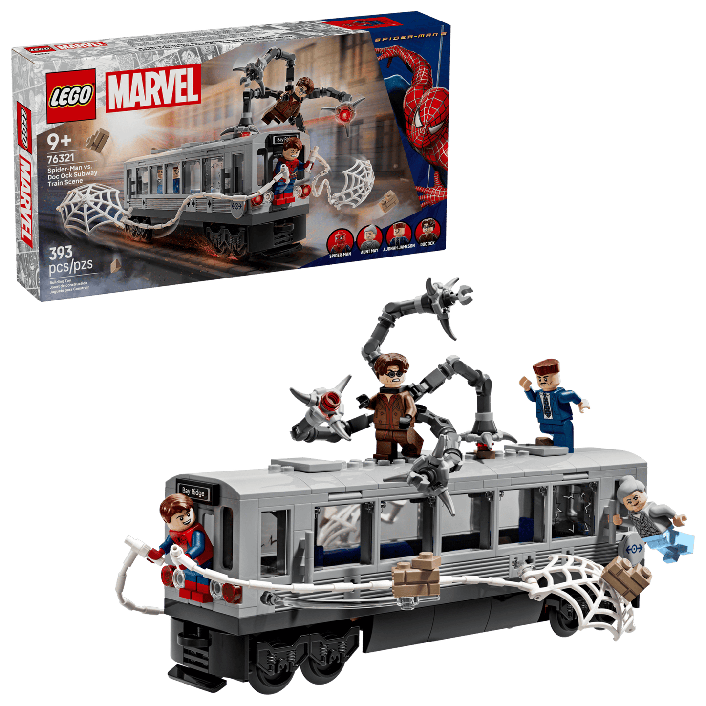 Lego - Spider-Man vs. Doc Ock Subway Train Scene