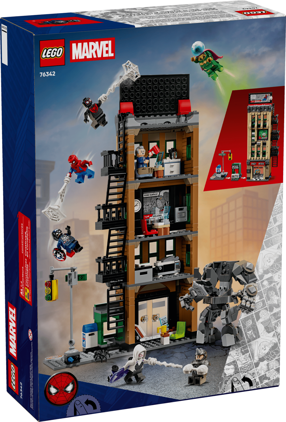 Lego - Spider-Man vs. Mysterio: The Daily Bugle