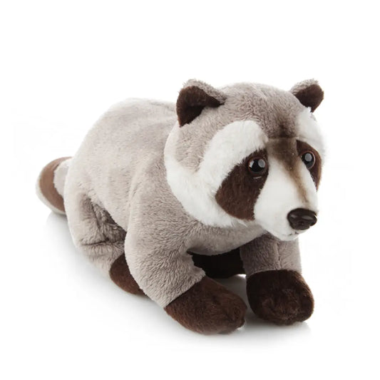 Natgeo Plush Premium Racoon 6In