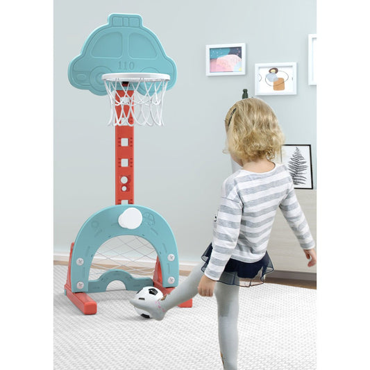 Lovely Baby - Basketball Stand W/ Football Goal - Marah Kids
