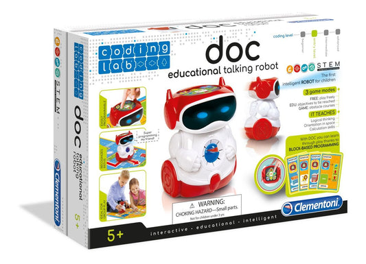 Clementoni Doc Educational Talking Robot Battery Operated