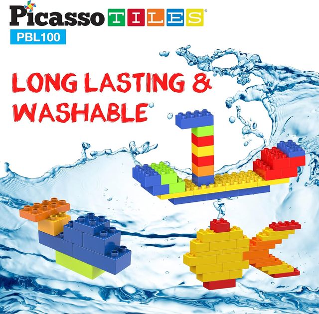 Picasso Magnetic Building Blocks 100 - pieces - Marah Kids