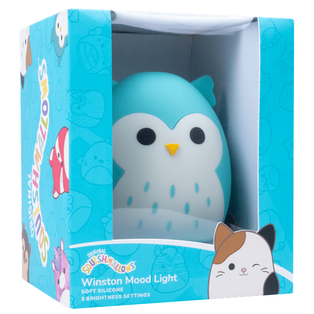 Fizz Creation Squishmallows Mood Light - Winston The Owl B/O - Marah Kids