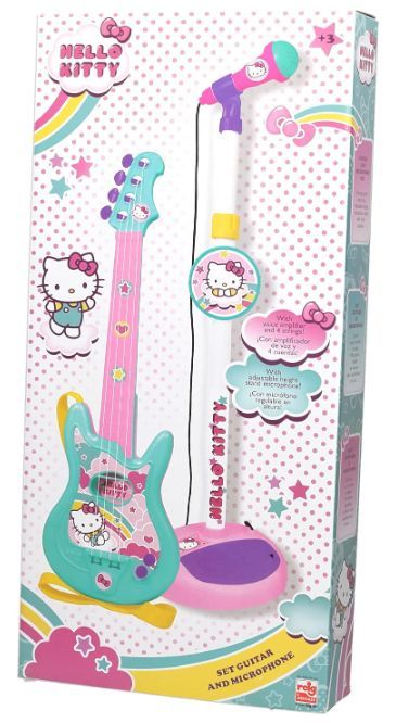 Hello Kitty Microphone And Guitar Set - Marah Kids