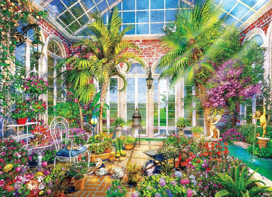 Eurographics Puzzle 1000 Glass Garden - Marah Kids