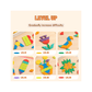 Magnetic Wooden Geometry Blocks - 250 Pcs