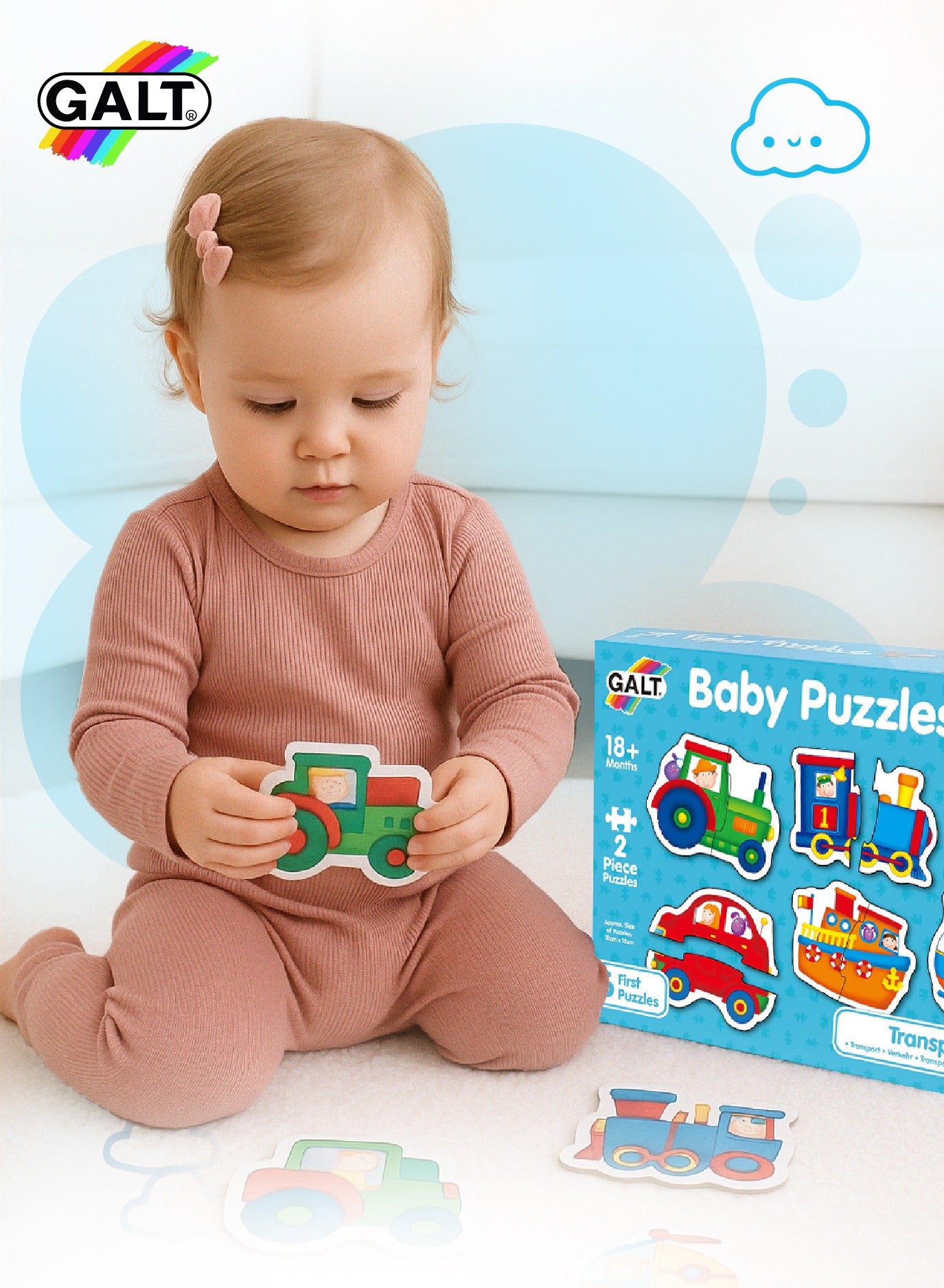 Baby Puzzle - Transport - Marah Kids