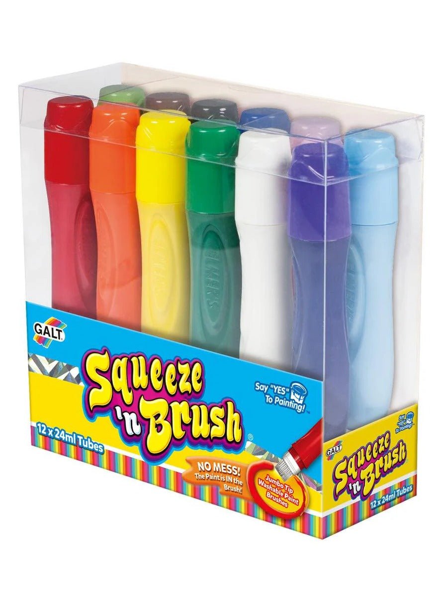 12 Classic Colours Paintastic Brushes - Marah Kids