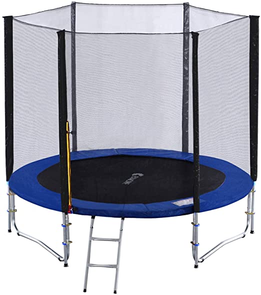 Toyemporium Safety Enclosure Trampoline - 8 FT