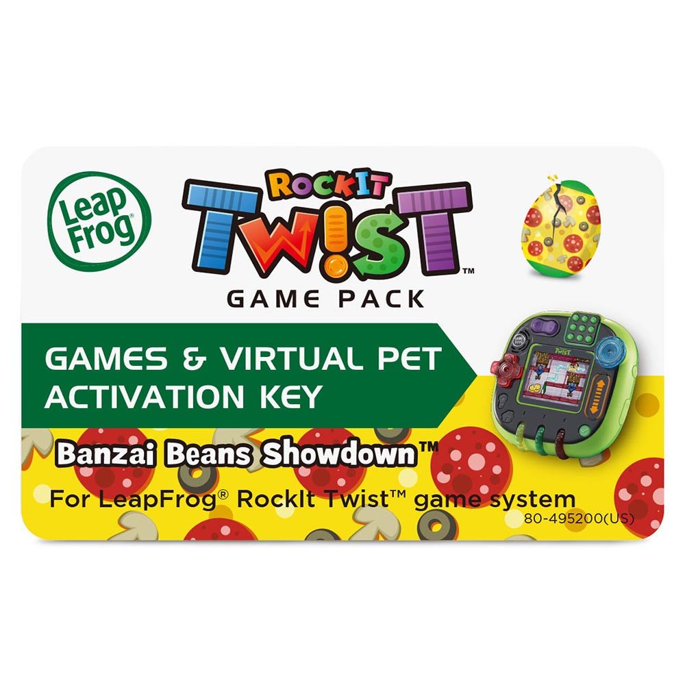 Leapfrog Rockit Twist Game Pack - Banzai Beans Showdown - Marah Kids