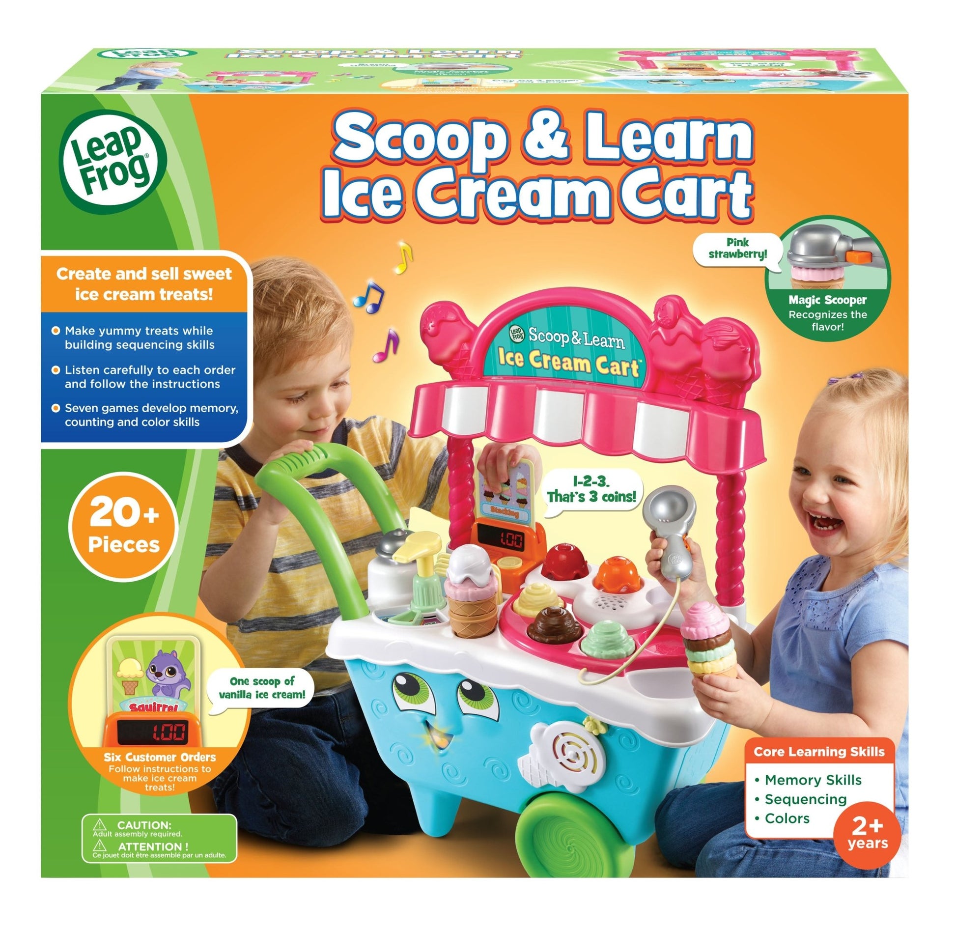 Leapfrog Scoop & Learn Ice Cream Cart - Marah Kids