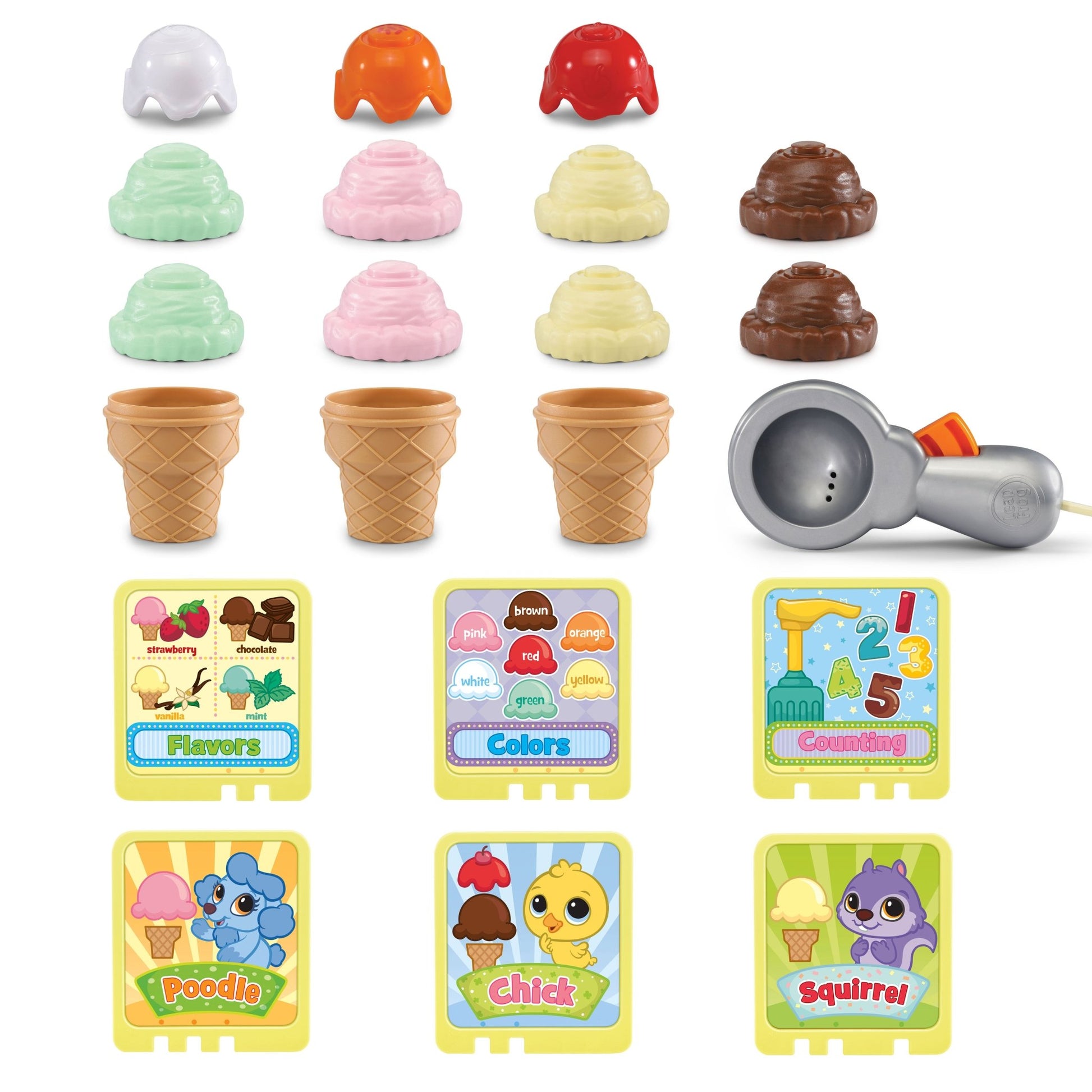 Leapfrog Scoop & Learn Ice Cream Cart - Marah Kids
