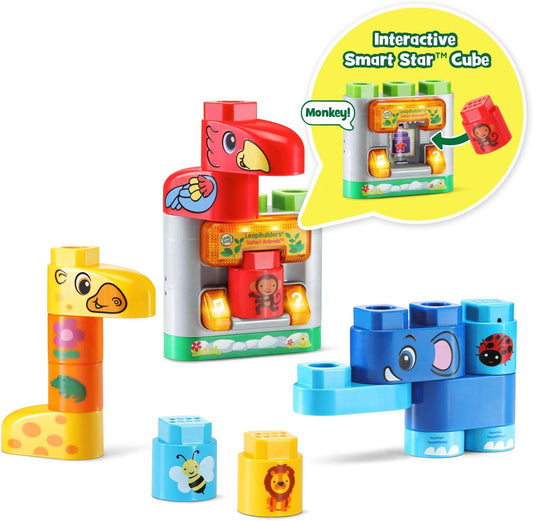 Leapfrog Block Play - Wild Animal - 80 - 604600 - Marah Kids