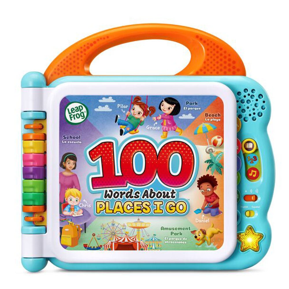 Leapfrog 100 Words About Place I Go (Bilingual: Uk+Fr) - Marah Kids