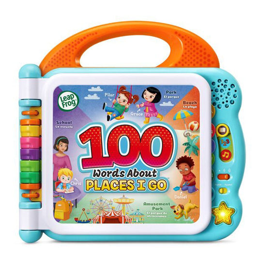 Leapfrog 100 Words About Place I Go (Bilingual: Uk+Fr) - Marah Kids