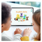 Hey Clay - Fluffy Pets PERSIAN CAT Colourful modelling air-dry clay, 3 cans with fun interactive app for kids 3 years