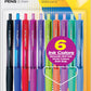 Luxor - Micra | Trendy design Pen | Smooth Ink Flow pens | Precision writing and signing needs | 0.7mm ball tip Pen Pack of 10 - Marah Kids