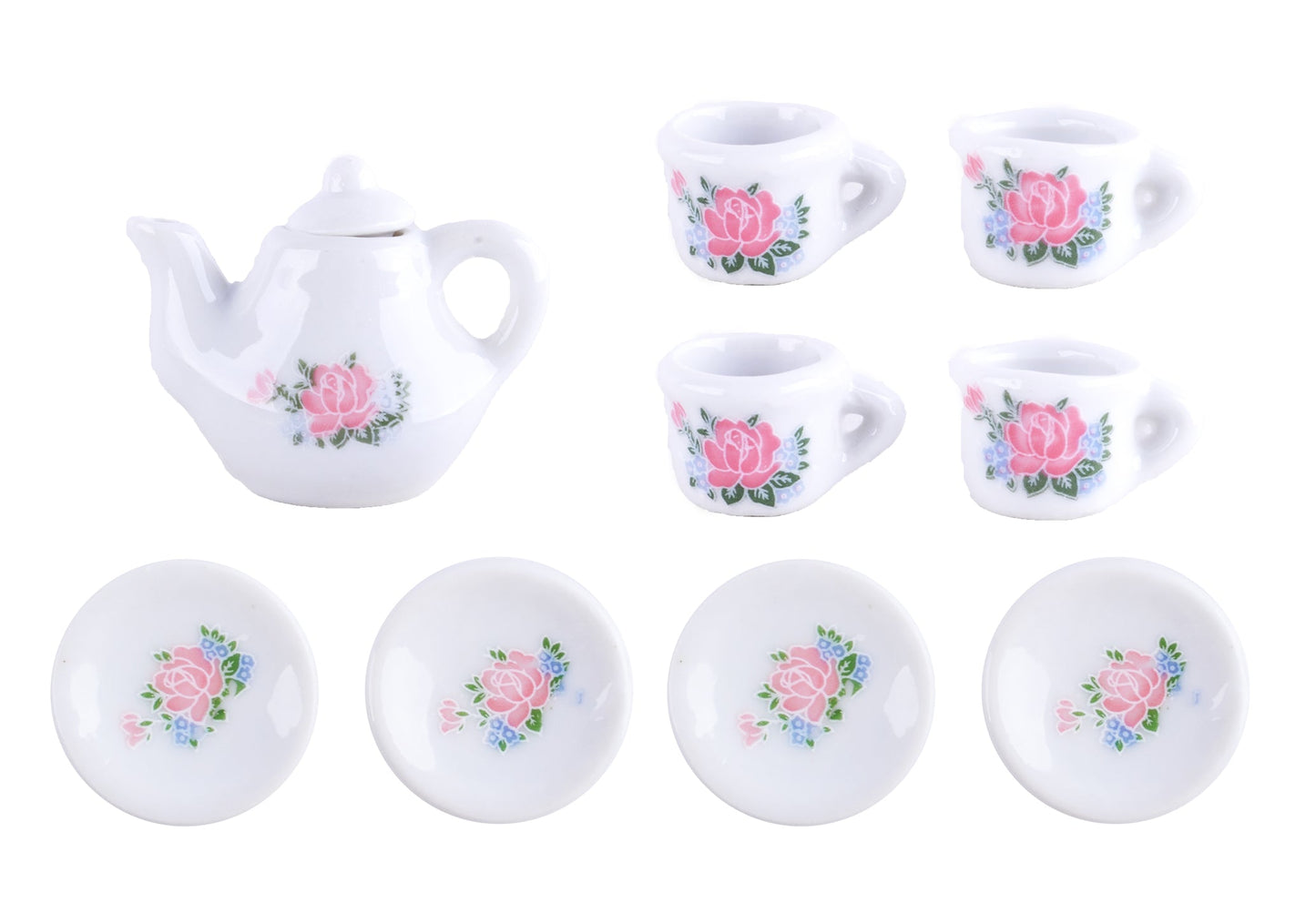 Power Joy Everyday Toy Porcelain Tea Set 9pieces