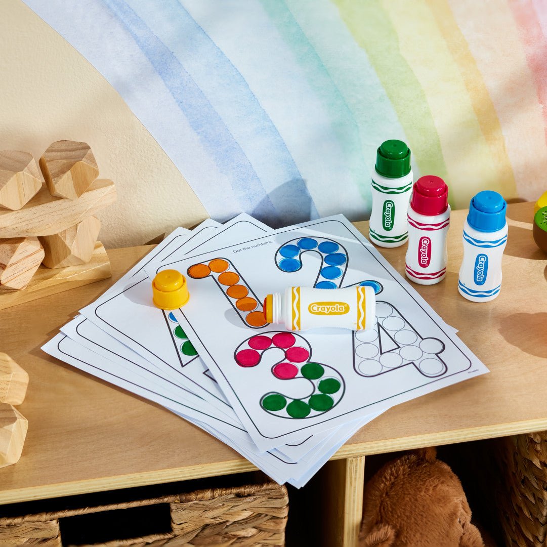 Crayola Washable Dot Markers Activity Set - Marah Kids