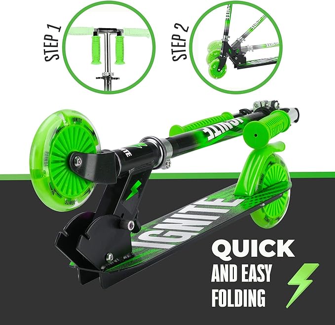 Ignite Flow Scooter 2 - Wheeled Combo Pack Green - Marah Kids