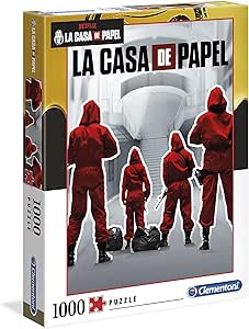 CLEMENTONI PUZZLE LA CASA DE PAPEL 1 1000PCS - Marah Kids