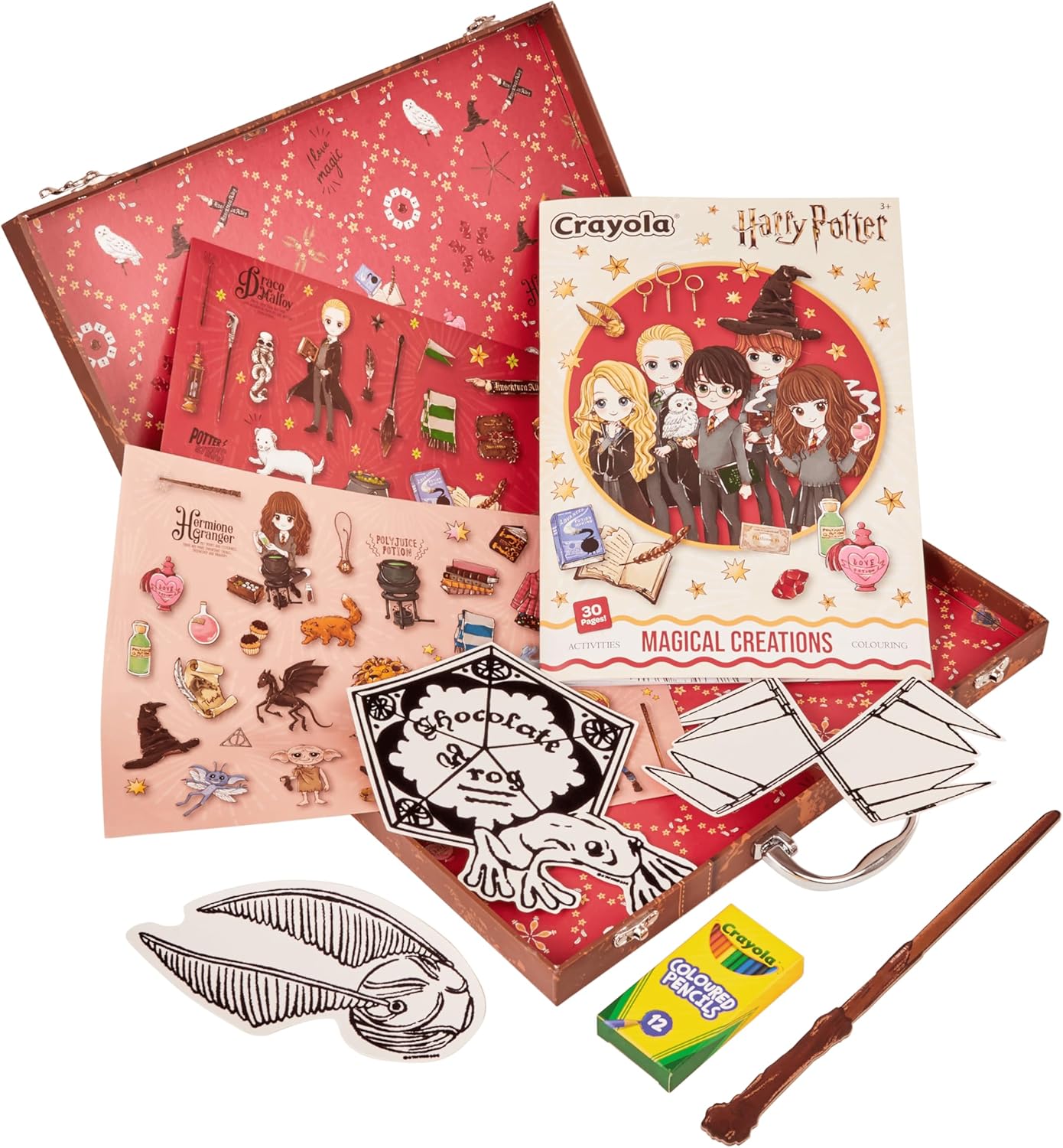 Crayola Harry Potter Magic Creative Briefcase - Marah Kids