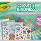 CRAYOLA Colours of Kindness Art Case | Includes Crayons, Markers, Pencils, Stickers & Paper | Ideal for Kids Ages 4+ - Marah Kids
