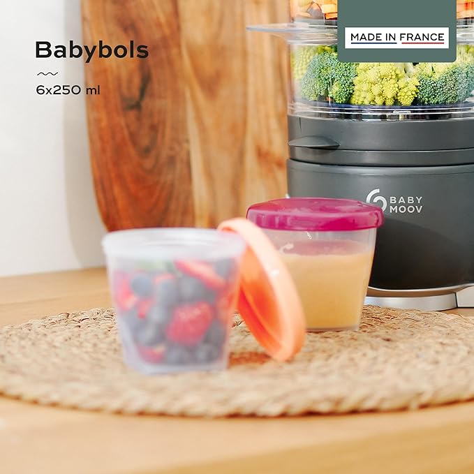 Babymoov Babybols 250Ml X6 | Airtight Food Storage, 0+ - Marah Kids
