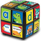 VTech Baby Twist & Teach Animal Cube, Baby Sensory Toy with Music, Lights, Colours, Baby Interactive, Educational Gift Suitable for 18, 24, 36 months Boys & Girls, English Version - Marah Kids