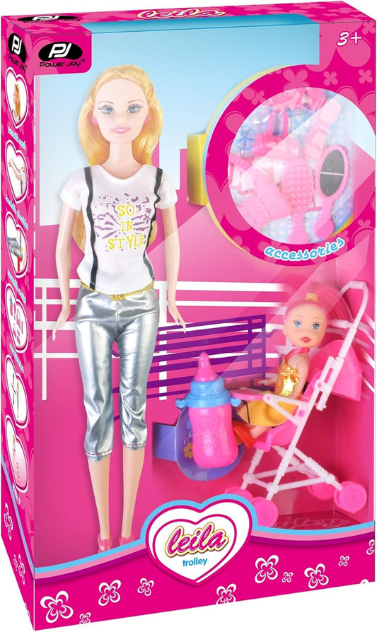 Power Joy Leila Trolley Set 3in1 - Marah Kids