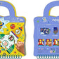 Avenir - Foil Art - Space Multicolour | Easy, mess - free and fun! Convenient carry handle and beautiful illustrations | Peel off the stickers | Convenient carry handle | Ages 3+ - Marah Kids