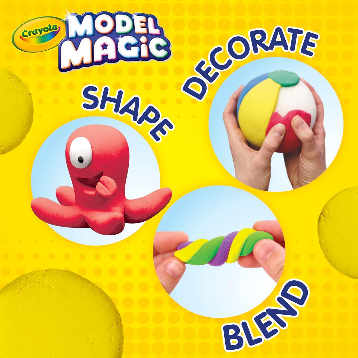 Crayola MODEL MAGIC - YELLOW SACHET 113GRAMS - Marah Kids