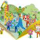 Avenir Stick 'N Play Series - Safari Animals | 200+ Reusable Stickers for Endless Fun! Create Play Scenes with 8 Illustrated Theme Cards, Make Your Own Animal Figures | For Kids 3+ - Marah Kids