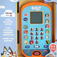 Vtech Bluey Ring Ring Learning Phone (Orange) Chat with Bluey and Bingo for a fun, interactive | Change the ringtone, adjust brightness, and more, mimicking real phone functions | promoting interactive play and early learning. - Marah Kids