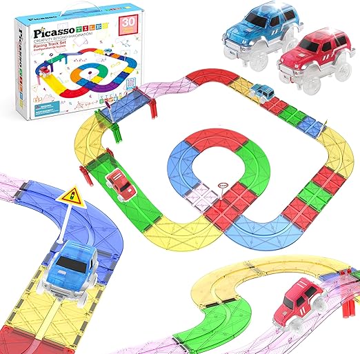 PICASSO MAGNETIC RACE TRACK 30PCS - Marah Kids