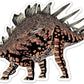 "Avenir - Scratch Stickers - Dinosaur Multicolour | Decorate and colour the 4 ferocious dinosaur stickers with scratch art | For ages 3 years+ " - Marah Kids