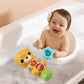 VTech Splashing Fun Otter, Bath Toy for 1 Year Olds + Sensory Bathtub Toy with Lights, Music & 3 Pouring Accessories, Bath Time Gift for Babies & Infants 1, 2, 3 years +, English version - Marah Kids