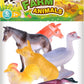 Power Joy Animal Worldz Farm Animal 4inches 6pcs - Marah Kids