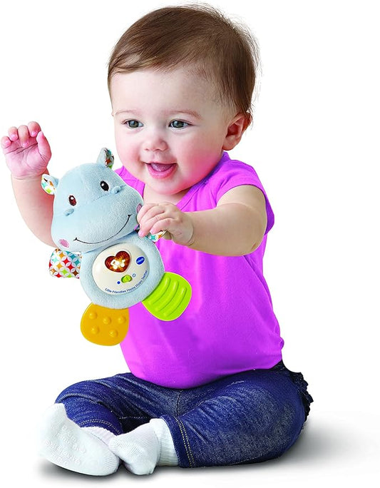 Vtech Little Friendlies Happy Hippo Plush Teether - Marah Kids
