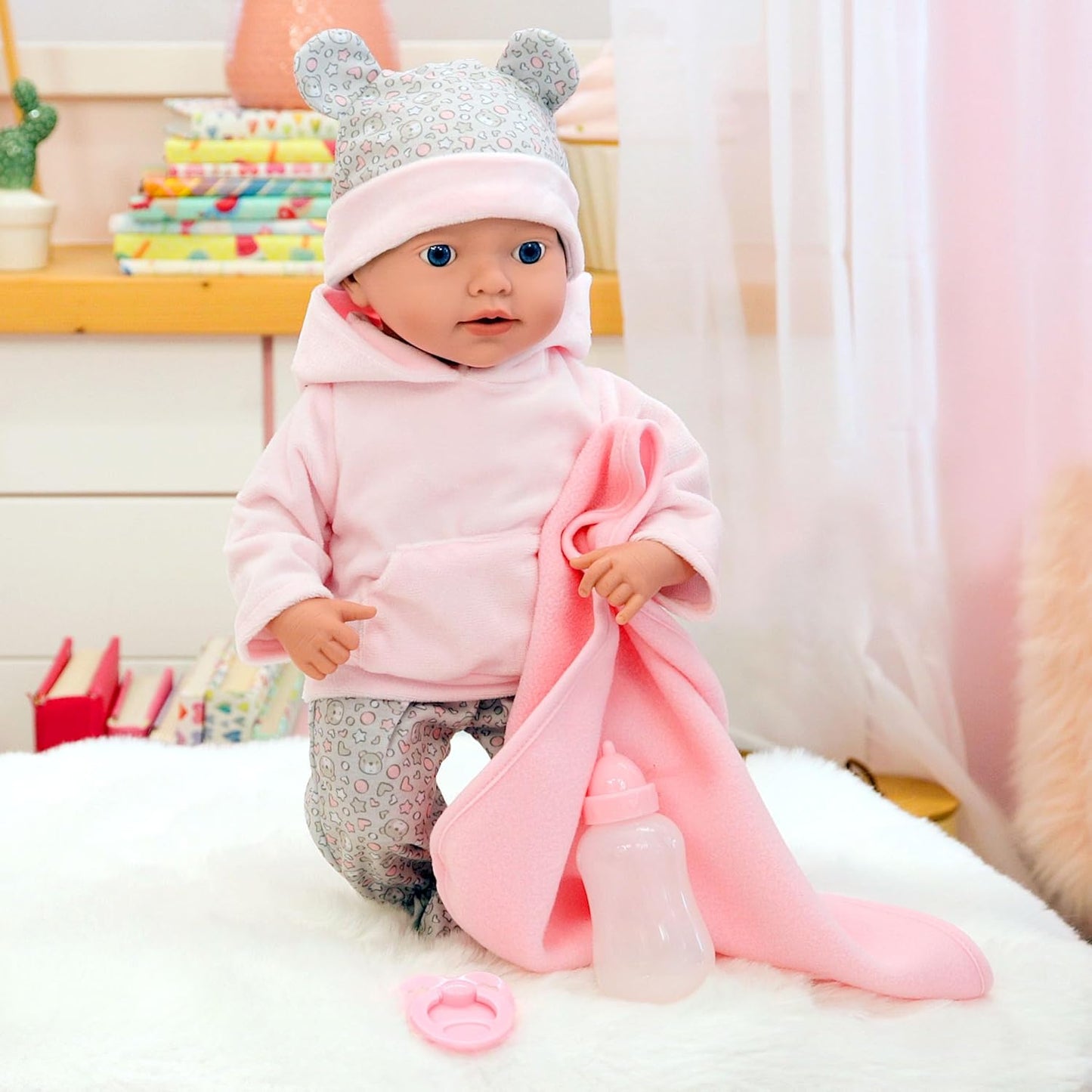 Bayer 38Cm Reborn Baby Doll - Marah Kids