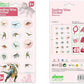 Avenir - Sealing Wax Stickers 10 pack - Dinosaur Multicolour | fabulous sealing wax stickers showcasing a collection of space objects | Ages3+ - Marah Kids