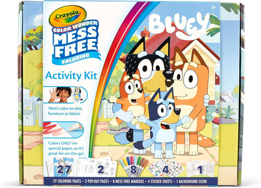 Crayola - Color Wonder Mini Box Set, Bluey | Ideal for ages 3 and up - Marah Kids