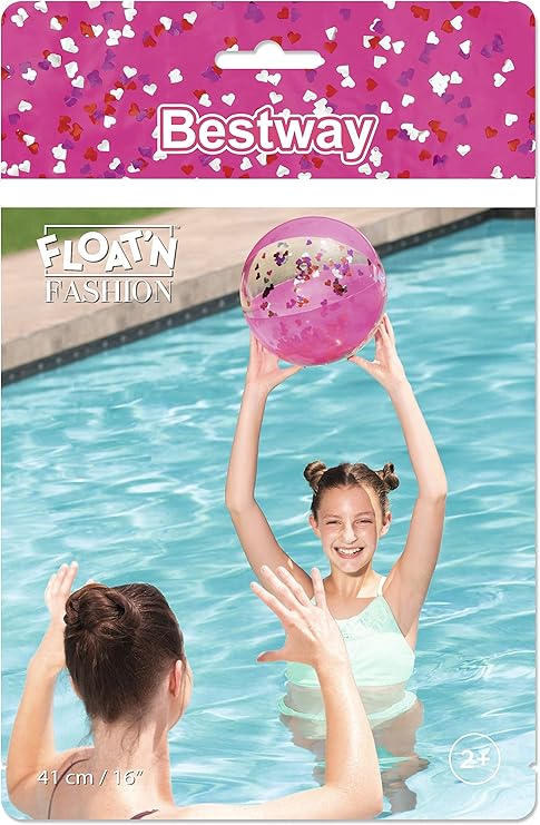BESTWAY Beach Ball Glitter Ast 41Cm - Marah Kids